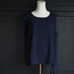 Talbots | Navy Blue Sleeveless Top